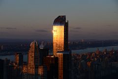 New York City Top Of The Rock 07C North CitySpire Center, One57 Close Up Just befroe Sunset.jpg